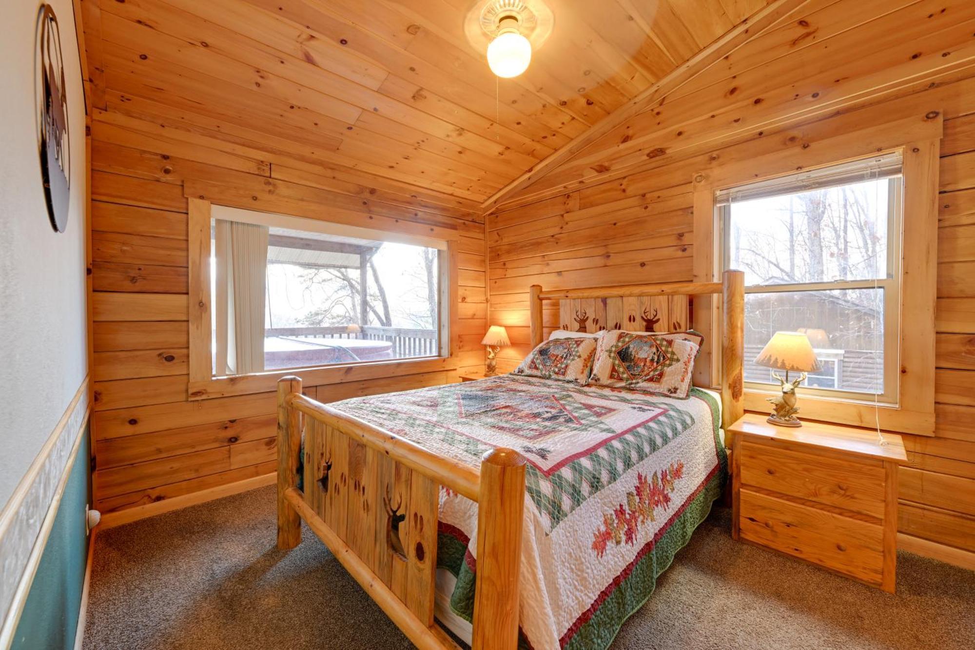 Cozy Deer Glen Cabin With Private Hot Tub And Porch! Bryson City Εξωτερικό φωτογραφία